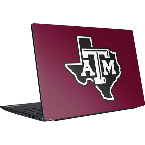 Texas A&M University Black Logo Dell Vostro Skin